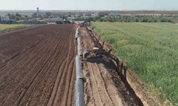 Mardin'de 2. kademe içme suyu isale hattında çalışmalar devam ediyor