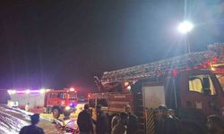 Mardin'de mısır kurutma tesisinde çıkan yangın söndürüldü