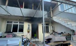 Menteşe'de ev yangını: 1 gözaltı