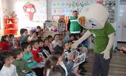 Miniklere sıfır atık eğitimi verildi