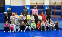 Muğla'da Anasınıfı öğrencileri cimnastikle spora ilk adım dedi