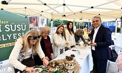 Muratpaşa Belediyesi'nden kadınlara kapı süsü atölyesi