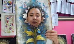 Muş'ta kadınlar kâğıt rölyef kursuyla aile bütçesine katkı sağlıyor