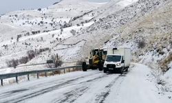 Muş'ta mahsur kalan 20 araç kurtarıldı