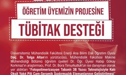 Niğde Ömer Halisdemir Üniversitesi'ne bir TÜBİTAK desteği daha