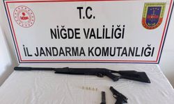 Niğde'de yasadışı silah operasyonu: 3 şüpheli hakkında adli işlem