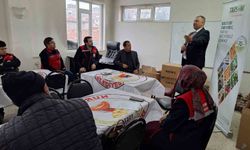 Nuribey'de çiftçilere yönelik bilgilendirme toplantısı