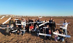 Nusaybin'de ilk kez model uçak eğitimlerinde uygulamalı test etkinliği düzenlendi