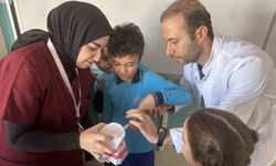 OMÜ'den minik kalplere sağlık dokunuşu