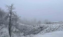 Ordu'nun yüksekleri beyaza büründü