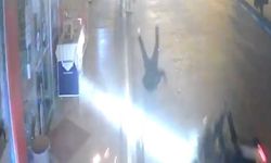 Osmaniye'de motosiklet kazası kamerada