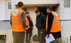 Patnos'ta ihtiyaç sahibi alelere yardım