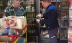 Pınarhisar'da zabıta ekiplerinden marketlere sıkı denetim