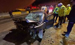 Polisten kaçan alkollü sürücü kaza yapınca yakalandı