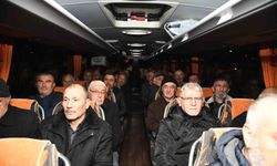 Pursaklar Belediyesi 'Şeb-i Arus Haftası' dolayısıyla ilk kafileyi yola çıkarttı