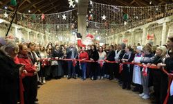 Rengarenk el emeği ürünlerle yeni yıl coşkusu başladı