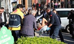 Saldırı anı an be an güvenlik kamerasına yansıdı