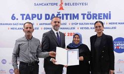 Sancaktepe'de tapu sevinci