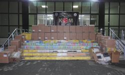 Şanlıurfa'da 43 bin paket kaçak sigara ele geçirildi