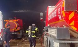 Şanlıurfa'da pamuk fabrikasında yangın