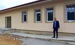 Sarıgöl'de yarım kalan okul projesi hızla tamamlanıyor