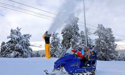 Sarıkamış'ta suni karlama sistemleri test ediliyor