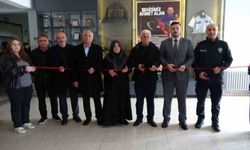 Şehit Ahmet Alan'ın hatıraları, şehadetinin yıl dönümünde adını taşıyan okulda yerini aldı