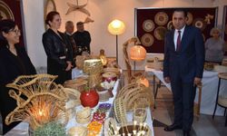 Şehit yakınları ve gazilerin el emeği ürünleri sergilendi