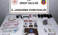 Sinop'ta jandarmadan uyuşturucu tacirlerine darbe