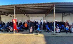 Sinop'ta üreticiye yüzde 100 hibeli makine desteği