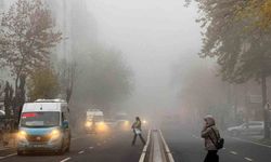 Sisli havalarda korkutan zararlı partikül uyarısı