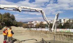 Söke'de Atatürk Ortaokulu'nun temeli atıldı