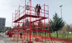 Survivor değil zabıta mülakatı: Zabıta adayları zorlu parkurlarda yarıştı