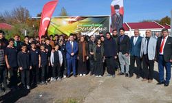 Tatvan'da okul bahçeleri fidanlarla yeşilleniyor