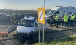 Tekirdağ'da feci kaza: 5 yaralı