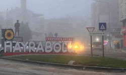 Tekirdağ'da yoğun sis etkili oldu