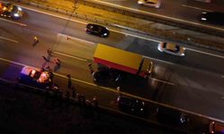 TEM'de kaçan sürücünün neden olduğu zincirleme kaza: 2 yaralı