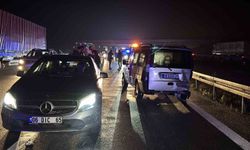 TEM'in Bolu geçişinde 3 araç çarpıştı: 7 yaralı