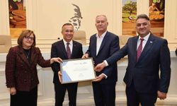 Türk Patent ve Marka Kurumu'ndan Hasan Altun'a teşekkür belgesi