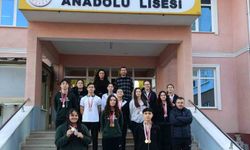 Türkeli Anadolu Lisesi'nden 5 il birinciliği