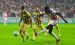 UEFA Konferans Ligi: Samsunspor: 1 - AEK Atina: 0 (İlk yarı)
