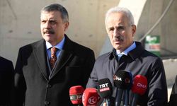 Ulaştırma ve Altyapı Bakanı Uraloğlu: '2026 yılının ilk yarısı içerisinde tüneli hizmete açmış olacağız'