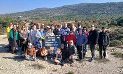 Urla'da yanan orman için umut yeşerdi: 500 meşe palamudu toprakla buluştu