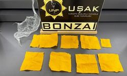 Uşak'ta çok sayıda uyuşturucu madde ele geçirildi