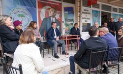Vali Sözer vatandaşlarla Kapaklılar Derneği'nde buluştu