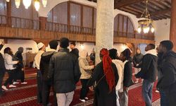 Yabancı üniversite öğrencileri Şuhut'un tarih ve kültürüyle buluştu