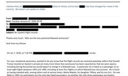 Yeni Epstein belgeleri yayınlandı: Trump, Epstein'ın özel jetinde defalarca uçmuş