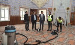 Yenişehir'de camiler üç aylara hazırlanıyor