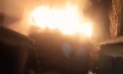 Yüksekova'da korku dolu anlar: Kalorifer kazan dairesi cayır cayır yandı