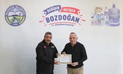Aydın Valiliği'nden Bozdoğan Belediyesi'ne teşekkür